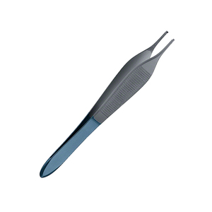 คีมเนื้อเยื่อ ADSON แบบกําหนดเองฟันตรง 1x2 ไทเทเนียม 120 มม. 4.34" ตรงทําสแตนเลสผ่าตัดคุณภาพสูง - Product Image 2