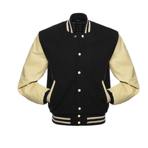 Fabrication de veste universitaire d'hiver à manches longues de qualité supérieure Offre Spéciale veste universitaire au design solide pour hommes Streetwear décontracté - Product Image 6