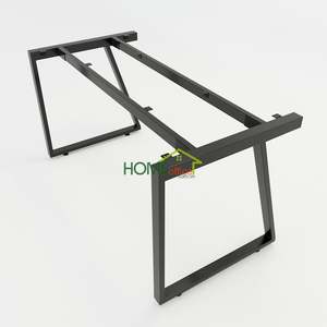 HBTH005 Minimalist Assembly <b>Desk</b> Trapeze II Concept with 140x70 Size - Product Image 3