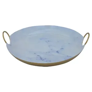 Cobertizo de estilo moderno de alta calidad, diseños de bandeja de servicio de acero metálico, acabado dorado pulido, características sostenibles, precios efectivos - Product Image 6