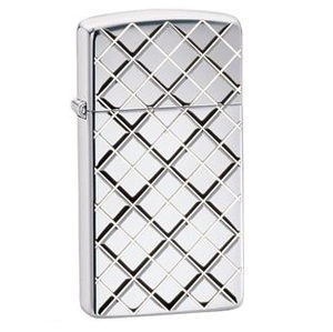 Encendedores Cromados de Alto Brillo Resistentes al Viento al por Mayor - Grabables con Diseño de Motor y Patrón Veneciano para Utensilios de Cocina, Regalo para Hombre - Product Image 2