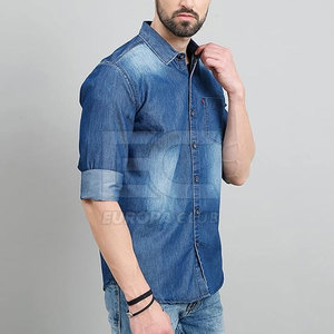 Chemises en jean de mode haut de gamme pour hommes, vêtements conçus pour le style de rue, les tenues décontractées et le confort quotidien - Product Image 5