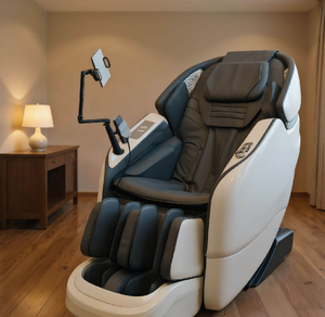 (T&D) Fauteuil de massage corporel de luxe - Scanner corporel IA et haut-parleur inclinable 3D à gravité zéro pour la relaxation à domicile - Product Image 2