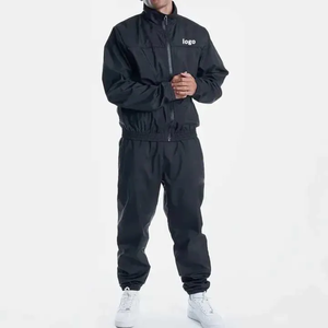 Ensemble coupe-vent personnalisé de haute qualité Fitness survêtements réfléchissants pour hommes survêtement coupe-vent en nylon - Product Image 1