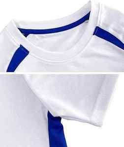 Maillots de football pour adultes avec impression de nom de joueur par transfert thermique, tenue de football pour hommes, séchage rapide, respirant, uniforme de sport d'équipe, haut - Product Image 5