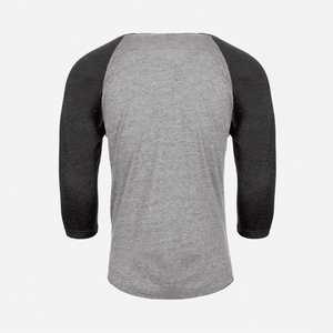 เสื้อ3/4ผู้หญิงสามส่วนผ้าแร็กแลนเนื้อผสม3/4เสื้อแร็กแลนแบบสามส่วนเนื้อผ้าระบายอากาศได้ดี - Product Image 4