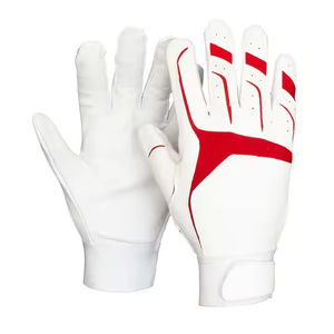 Fabricación de fábrica Fabricante profesional Diseño único Hecho a medida Calidad superior Precio razonable Guantes de bateo de béisbol - Product Image 5