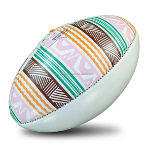 Balón de Fútbol Australiano con Diseño Tribal Personalizado, Hecho en India, Duradero, con Logotipo Personalizado - Product Image 1