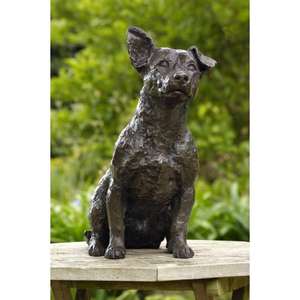 Fournitures pour la maison en plein air, statue de chien en bronze, faible MOQ accepté, prix d'usine, fournitures pour événements - Product Image 5