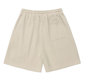 Pantalones cortos de lana de algodón 100% personalizados al por mayor, pantalones de chándal cálidos y suaves de primera calidad para gimnasio, ropa de salón informal - Product Image 4
