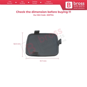 Cubierta de Ojo de Remolque para Parachoques Trasero BSP724 4M51N17K922AA para Focus SW 2005-2008 - Product Image 5