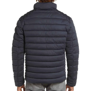 Vêtements de plein air Veste imperméable personnalisée pour hommes Bomber d'hiver rembourré brillant Vestes à capuche chaudes et épaisses pour hommes - Product Image 2