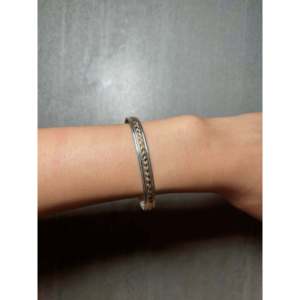 Navajo Handmade 14k Gold & Sterling <b>Silver</b> <b>Cuff</b> <b>Bracelet</b> Cultural Collectible Jewelry - Product Image 4