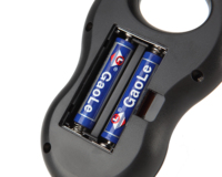 Balance de pesée portable pour volailles, balance numérique suspendue pour bagages, 50 kg, en plastique, à piles