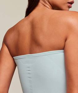 Ensemble de yoga 2 pièces sans coutures côtelé respirant et écologique avec soutien-gorge push-up taille basse en Spandex/Nylon pleine longueur - Product Image 6