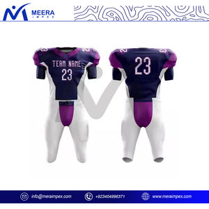 Équipement de football américain haute Performance maillots personnalisés pantalons tissu respirant pour l'entraînement jour de jeu confort imprimé - Product Image 2