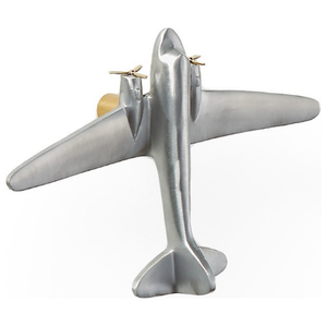 Figurines de bar suspendues en laiton et aluminium, Sculptures faites à la main, décoration abstraite, Sculpture - Product Image 1