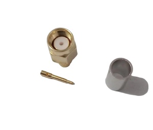 Conector tipo crimpado M RG 58 LMR 200, conectores RF rectos macho, crimpado 200 para conector macho LMR - Product Image 3