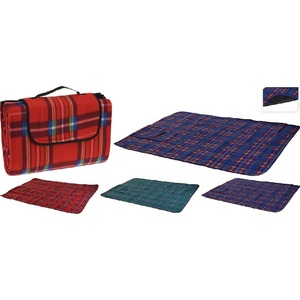 Alfombra suave y portátil para acampar, viaje, playa, senderismo, exterior, impermeable, algodón orgánico, certificado GOTS, mantas de pícnic personalizadas - Product Image 5