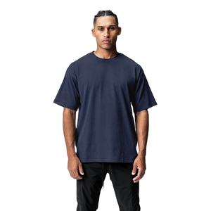 Camiseta Deportiva de Algodón para Hombre, Camisetas con Logotipo Personalizado, Color Sólido, Manga Corta, Cuello Redondo - Product Image 1
