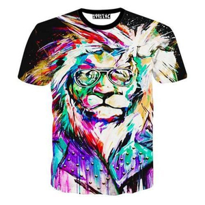 100% coton coupe ample grande taille T-shirt pour homme Logo personnalisé imprimé graphique Sublimation T-shirt imprimé de haute qualité pour hommes - Product Image 5