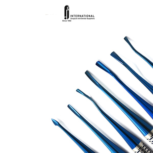 Vente chaude 7 pièces acier dentaire racine ascenseur PDL ensemble d'outils périotome racine extraction Instrument vente chaude dentaire luxation - Product Image 4