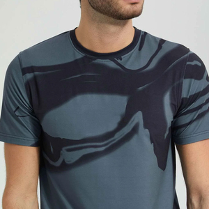 Camiseta de sublimación de cuello redondo para hombre, producto de gran venta, camisetas de sublimación para hombre, ropa de calle - Product Image 3