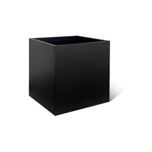 Premium Black <b>Plastic</b> Wall Hanging <b>Planters</b> | Custom Square Traditional Style | Eco-Friendly Durable Outdoor Garden Home Decor - Product Image 1