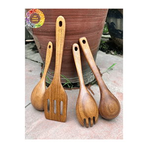 Cuillère en bois en gros du Vietnam avec la meilleure offre-Cuillère en bois durable pour restaurants et ménages, prête pour l'exportation en vrac, de haute qualité - Product Image 2