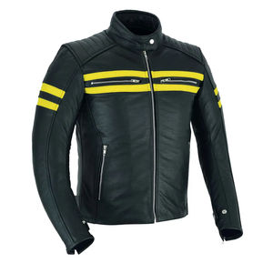 Fabricante profesional de cuero genuino chaquetas de la motocicleta al por mayor precio mejor diseño chaqueta de moto para los hombres - Product Image 4