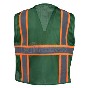 Gilet de sécurité haute visibilité Gilet de travail réfléchissant pour la construction, la route, l'usage industriel Hommes et femmes Gilet de sécurité réfléchissant - Product Image 2