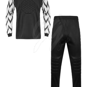 Uniforme Profesional de Portero para Hombre con Número y Logotipo Personalizados, 100% Poliéster, Secado Rápido y Transpirable, Conjunto de Uniforme de Fútbol - Product Image 6