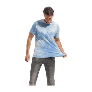 Haut 2025 poids lourd surdimensionné col rond à la mode Street Style personnalisé hommes 100% pur coton imprimé t-shirt - Product Image 3