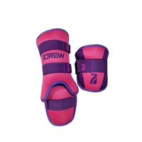Protège-tibias de baseball personnalisables avec logo, haute qualité, robustes, protection professionnelle, légers, en tissu nylon/polyester et mousse.