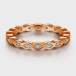 Anillo clásico de estilo bohemio, joyería para mujer, joyería de plata de ley 925, Topacio blanco, piedras preciosas, anillo hecho a mano, regalo para el amor - Product Image 1