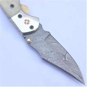 Handmade Wooden Handle Stainless Steel Folding Blade Pocket Knife Folding Pocket Knife - Product Image 4