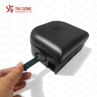 Piège à souris en plastique avec fermeture à clé, haute qualité, réutilisable, en ABS solide, écologique, utilisation sûre, piège à ressort