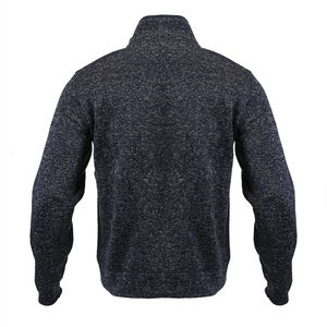 เสื้อแจ็คเก็ตผู้ชายแบบซิปเต็มตัว คอตั้ง ผ้าอุ่น นุ่ม สบาย ใส่ลำลอง มีกระเป๋า รับผลิตตามแบบ OEM - Product Image 2