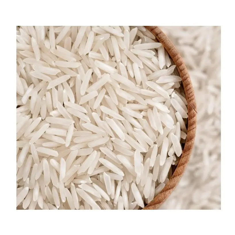 Groothandelsleverancier Van Biologische Langkorrelige Witte Rijst 5% Gebroken Zeevruchten Bulkhoeveelheid Klaar Voor Export
