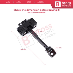 BDP1397 Butée de porte arrière avec limiteur pour Série 3 F30 F31 F35 F80 M3 LCI 2012-2019 51227446729 - Product Image 5