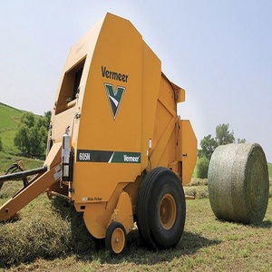 Máquina empacadora de heno y paja de fábrica Tractor Mini máquina empacadora de heno Empacadora redonda de hierba - Product Image 1
