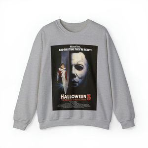 Nuova Collezione 2026: Felpa Girocollo Personalizzata con Stampa 'Halloween Horror Nights', Oversize e Pesante - Product Image 4