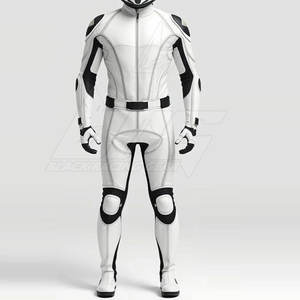 ชุดหนังสำหรับมอเตอร์ไซด์ของผู้ชายชุดหนังมอเตอร์ไซด์ประสิทธิภาพสูง - Product Image 4