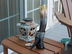 High in Demand Cow Horn Drinking Manufacturer & Exporter Horn <b>Mug</b> Design & Crafted with High Quality Drinking Horn From India - Product Image 6