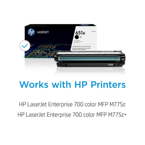 Cartucho de Tóner Original HP 651A Negro CE340A para Impresoras LaserJet - Product Image 4