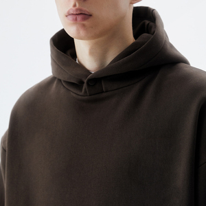 Nuevo diseño de sudaderas con capucha para hombre, ropa de calle, hombros caídos, peso pesado, Jersey de algodón de gran tamaño, sudaderas con capucha para hombre - Product Image 1