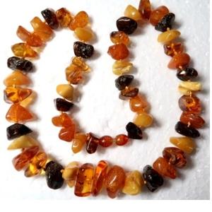 Exquisito collar de cuentas de resina artesanal Moon Rise, diseño moderno de moda, uso de fiesta de boda Unisex, logotipo de personalización, la mejor calidad - Product Image 2