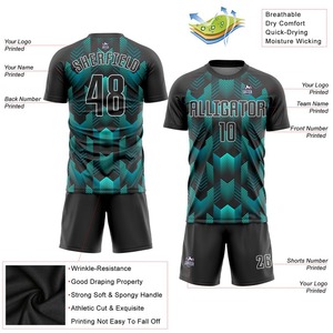 Maillot de football en gros Nouveau maillot de football personnalisation Kit de football uniforme maillot de football uni - Product Image 3