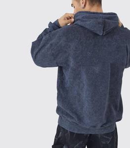 Sudaderas con capucha orgánicas personalizadas de lavado ácido informal para hombre, el mejor precio, 100% básicos de algodón sólido para la temporada de invierno, talla XL, cuello con capucha 6XL - Product Image 5