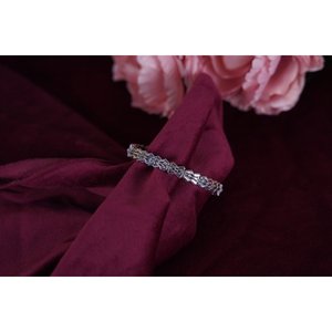 NOVAMART Fine Eye of the Tiger 925 Sterling <b>Silver</b> <b>Cuff</b> <b>Bracelet</b> by SILVERINGS Wholesale Export - Product Image 2